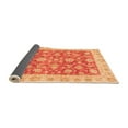 thumbnail image 2 of Ahgly Company Indoor Rectangle Abstract Orange Modern Area Rugs, 2' x 5', 2 of 4