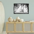 thumbnail image 3 of Stupell Industries Centered Surf Boards View Nautical & Beach Photography Black Floater Framed Canvas Art Print Wall Art, 31 x 21, 3 of 10
