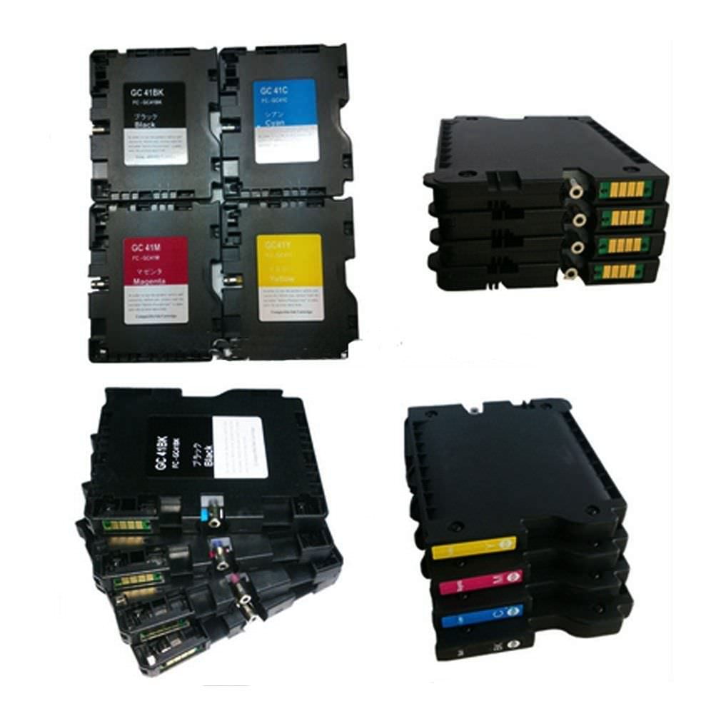 5x NoN-OEM Ink Cartridges GC41 GC-41 BK/C/M/Y For Ricoh Aficio SG-7100 - Foto 7