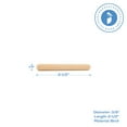 thumbnail image 2 of Wooden Dowel Pins 2-1/2 by 3/8 inch, Pack of 1000 Fluted Dowel Joints for Woodworking, Furniture and Crafts, by Woodpeckers, 2 of 4