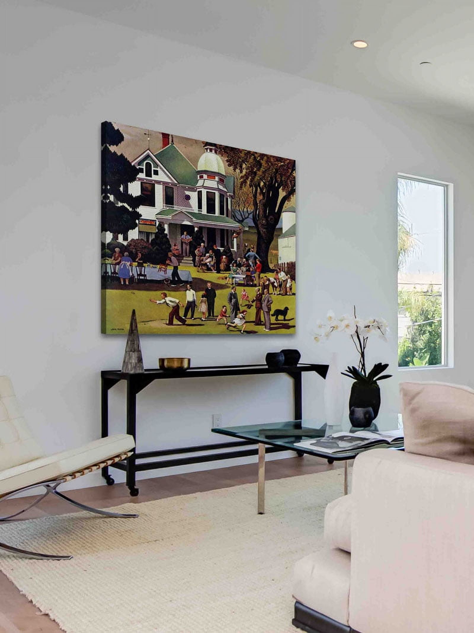 Marmont Hill "Family Reunion" by John Falter Painting Print on Canvas