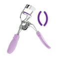 thumbnail image 1 of Rizador de pestañas de mango de piña para mujeres Unique Bargains 1 Pcs para viajes de negocios Acero al carbono PS Morado, 1 of 3