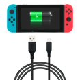 thumbnail image 5 of Aiivioll Replacement USB Type C Charging Cable Power Supply Cord Compatible with Nintendo Switch Samsung Galaxy S9 S8 Note 8 MacBook LG V20 V30 OnePlus 5 3T & other USB Type C Devices (1.8m/Black), 5 of 7