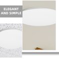 thumbnail image 3 of GETAJGHSD Abat-Jour pour Chambre Acrylique Rond Blanc 1Pcs avec Éclairage, 3 of 8
