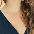 thumbnail image 3 of Gem Stone King 925 Silver and 10K Yellow Gold Lab Grown Diamond Pendant Necklace with Chain Set with Heart Shape Moissanite (0.85 Cttw), 3 of 3