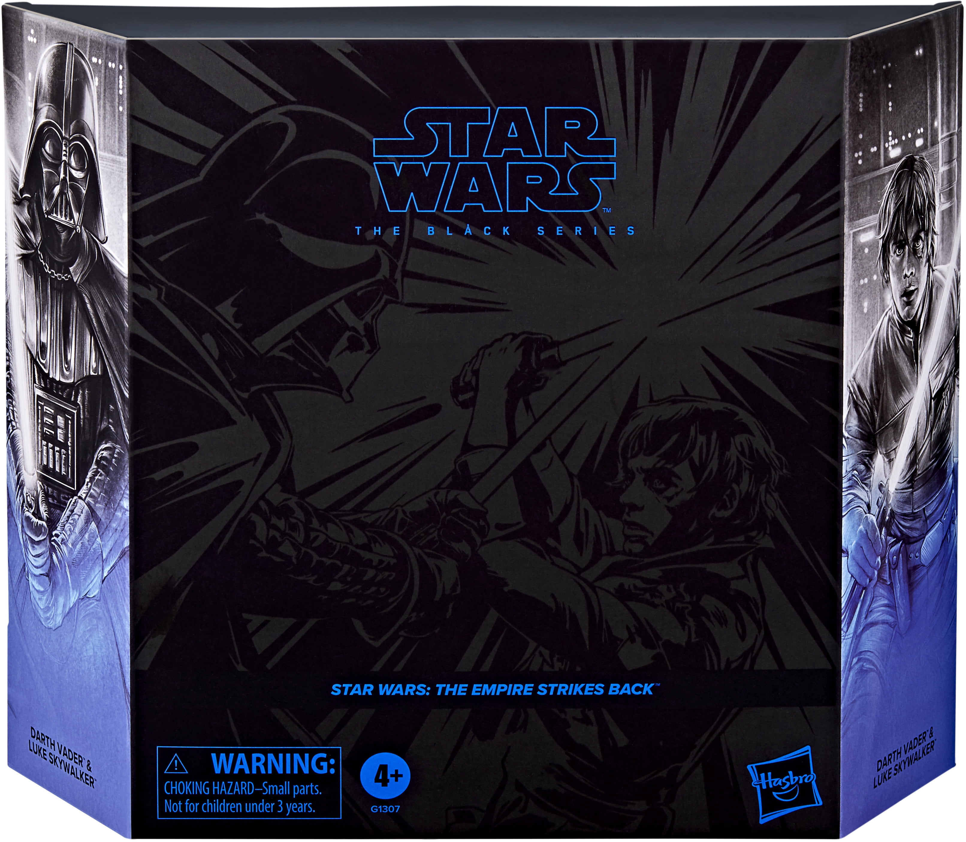 Hasbro Collectibles - Star Wars: The Empire Strikes Back - Black Series - Darth Vader & Luke Skywalker Action Figure 2-Pack (NON-MINT PACKAGE)