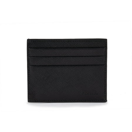 Prada Black Saffiano Leather Card Holder 2MC223 053 F0002 | Walmart Canada