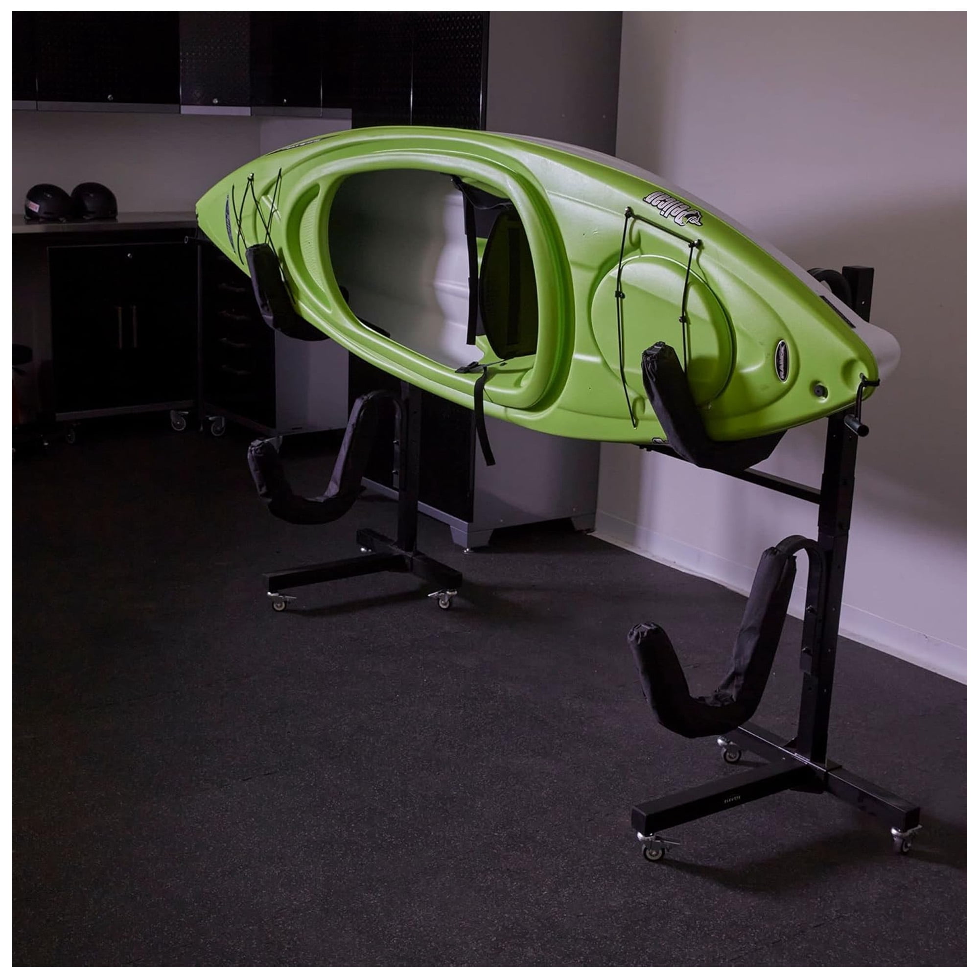 Elevate Outdoor Freestanding Storage Rack for 2 Kayaks or SUPs with 175 lb. Capacity
