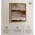 thumbnail image 2 of Planteget Canvas Boho Minimalist Abstract Wall Art by Art Remedy, Gold Frame, 16" x 20", 2 of 7