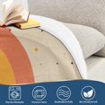 thumbnail image 4 of Yayeee Throw Blanket for Couch Soft Warm 50" x 60" Sofa Chair Bed Decoration, Beige Cat Rainbow, 4 of 7