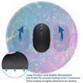 thumbnail image 4 of Disketp Fantasy Gradient Small Mouse Pad 7.9x7.9 Inches,Washable Round Mousepad For Office Laptop Computer,Non-Slip Rubber Base Mouse Pads For Wireless Mouse, 4 of 8