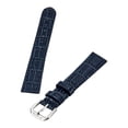 thumbnail image 2 of Banda Blue 16mm Alligator Pattern Calf Leather Band, 2 of 6