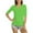 Green, variant on Rezuofi Women's Basic Half Sleeve V Neck T-Shirt Casual Solid Slim Cotton Top