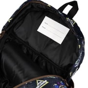 Monster Jam Backpack Allover Son-Uva Digger Print Design 16 Book Bag Adjustable Straps Bottom School Tech Sleeve