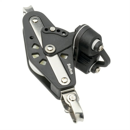 - Barton Marine Series 4 58mm Block - Fiddle - Swivel + Becket + Cam Block 04 631