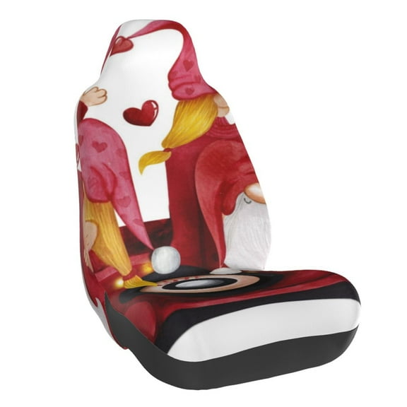 Naloa Truck With Gnomes Car Seat Covers Universal Front Seat Coves for Car Accessories ,Padded Car Covers for Automotive, SUV, Truck, and Van