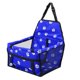 thumbnail image 2 of Funda transpirable para asiento de perro para mascotas, plegable, portátil, para cachorros, para mascotas, con cinturón de seguridad, tela Oxford, cesta de malla para mascotas, para perros y gatos, co, 2 of 11