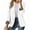 502_White, variant on Winter Jackets for Women Women's Long Sleeve Lapel Open Front Button Work Jackets With Pockets Women's Blazers coats jackets vests White L