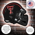 thumbnail image 5 of Texas Tech Red Raiders LED Wall Helmet, 5 of 5