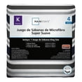 thumbnail image 1 of Juego De Sábanas Mainstays King Size Rayas Azul, 1 of 4