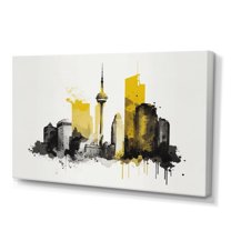 Designart Toronto Skyline VI Canvas Wall Art