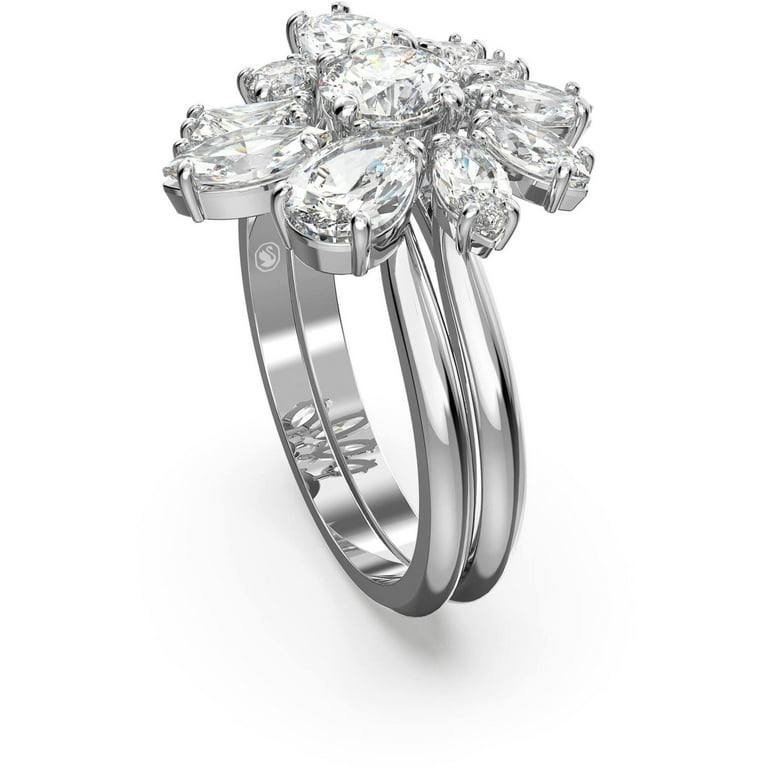 Swarovski 5644665 Women's Gema Zirconia Cocktail Ring, Size