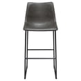 thumbnail image 2 of Diamond Sofa Barstool in Weathered Gray Finish - Set of 2, 2 of 17