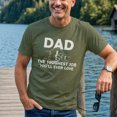 thumbnail image 4 of Jollimate Dad The Toughest Job Shirt, Men's Dad Shirt, Father Gift Tee, Gift for New Dad, 4 of 6