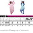 thumbnail image 2 of Unisex Adult Pajamas Kigurumi Anime Suit Clothes Flannel Little Monster Stitch Sleepwear Costume New, 2 of 14