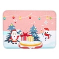 thumbnail image 2 of NARABB Christmas Mat | Santa Claus Design | Living Room Bedroom Door Mat, 2 of 7
