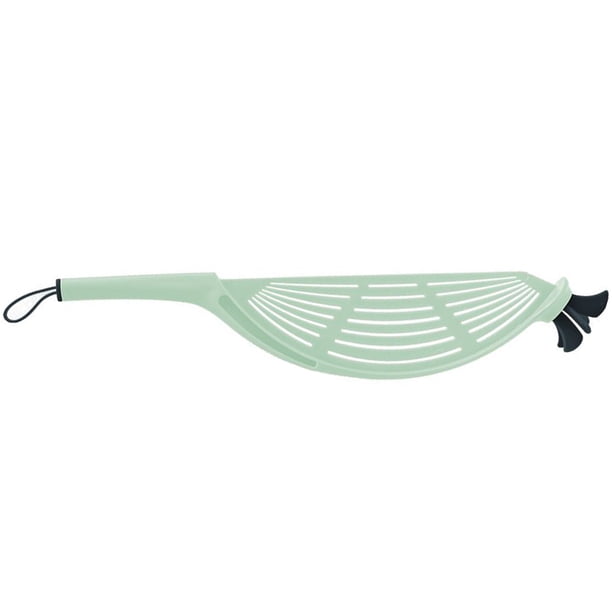 Escurridor de plástico creativo, filtro de arroz para lavar, deflector a prueba de fugas, utensilio de cocina, escurridor lateral, colador, Almacenamiento y organización del hogar azul claro Toystoory HA002653-03