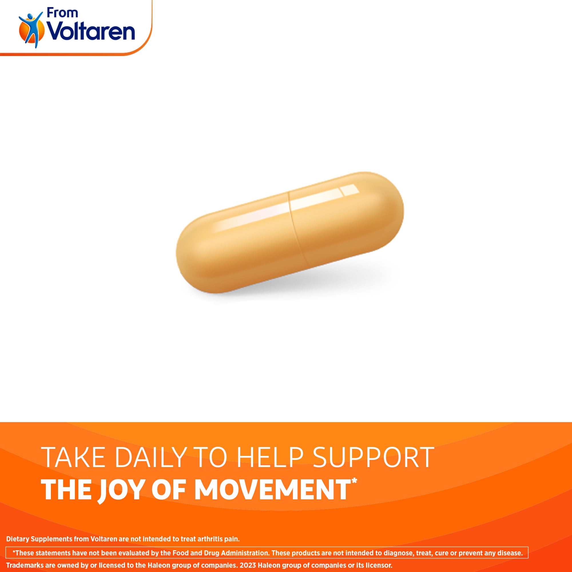 Voltaren Dietary Supplements Joint Comfort + Movement – 30 Ct