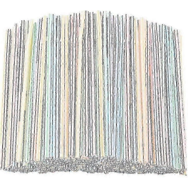 600pcs Plastic Straws Plastic Drinking Straws -flexible Plastic Straws