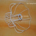 thumbnail image 2 of Herrajes para pantallas de lámparas Soporte de hierro Estante unido Portalámparas E27 Estante de corte europeo Accesorios para lámparas, 2 of 2