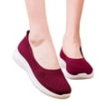 thumbnail image 2 of YOUYEDIAN Loafers for Women Versatile Slip On Mesh Breathable Casual Sport Flats Fashion Soft Comfortable Walking Shoes, 2 of 5