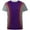 Multi-color, variant on Baseball League Purple and Silver All Over Mens T Shirt Multi LG