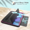 thumbnail image 4 of TFixol TPU Tablet Protective Case Compatible with iPad Pro 11 2nd Generation(2020) Support 2nd Gen Pencil Charging Grey&Sky Blue, 4 of 8