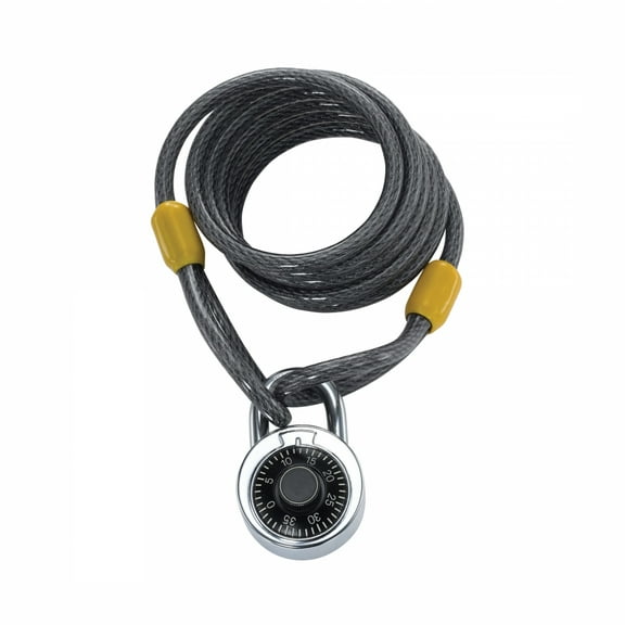 OnGuard 8034 Doberman Cable Combo Lock 8Mm X 6'