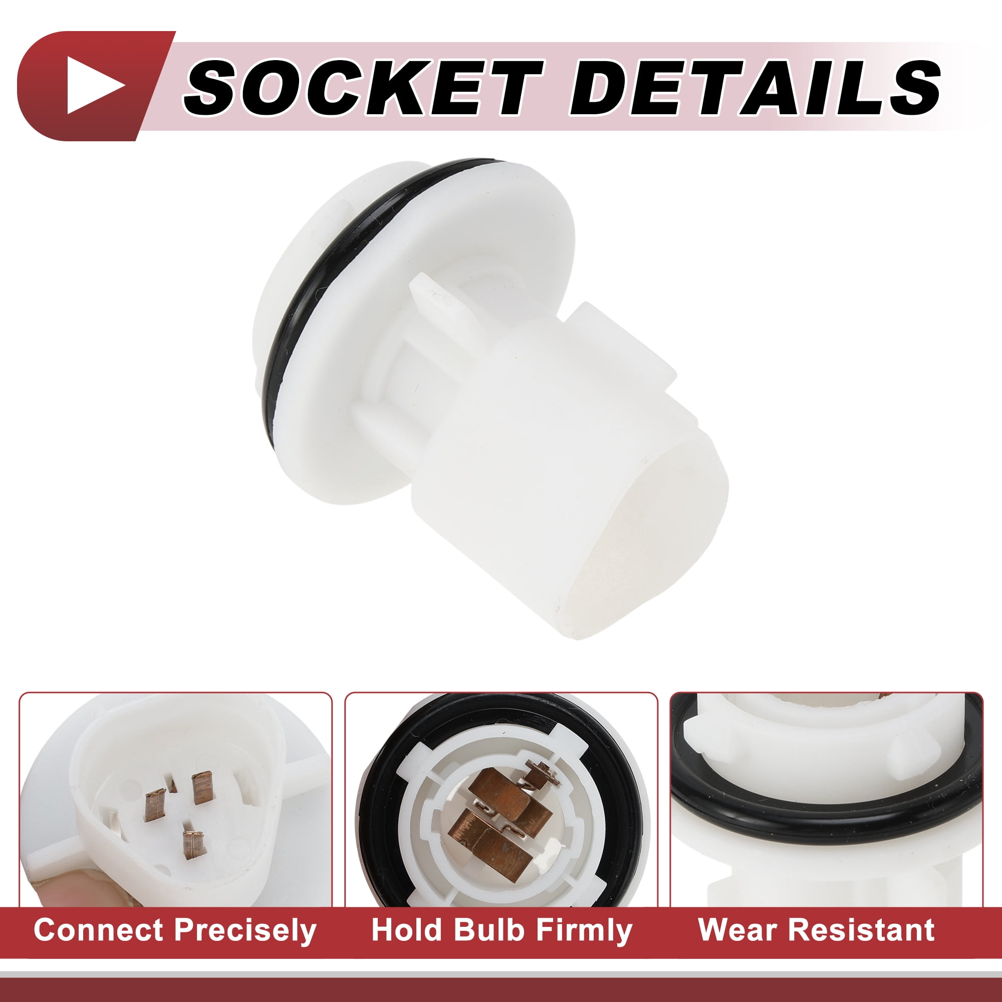 Unique Bargains Headlight Light Socket for Hyundai XG350 2002-2005 No.9216138000
