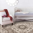 thumbnail image 3 of General Washable Oriental Area Rug - 5x7 Rugs for Living Room Soft Carpet for Bedroom Waterproof Floral Distressed Indoor Stain Resistant Non-Shedding Floor Carpets (Beige, 5x7), 3 of 11