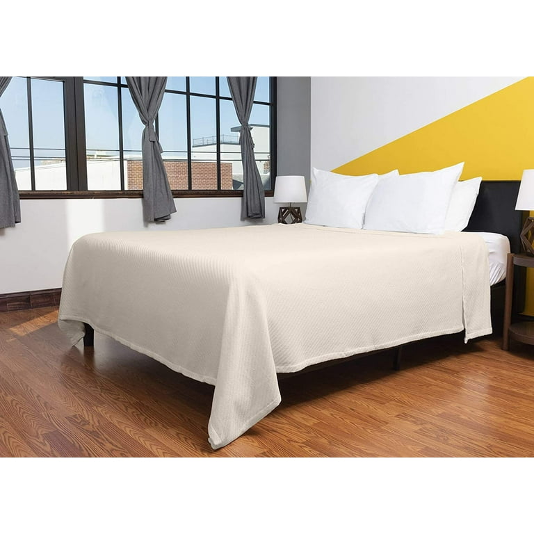 Elite Home Products Organic Cotton Blanket Twin Oat Walmart