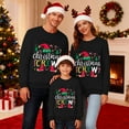 thumbnail image 5 of Linfrsh Christmas Matching Shirts Family Christmas Shirts for Parent Child Family Matching Outfits Christmas Tree Tshirts Short Sleeves Holiday Tops Black,XL, 5 of 7