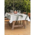 thumbnail image 4 of 54x80 Inch Outdoor Tablecloth with Umbrella Hole Zipper Rectangle Tropical Palm Tree Rectangular Tablecloths Outside Waterproof Summer Beach Botanical Patio Table Cloth Cover for Picnic Party, 4 of 8