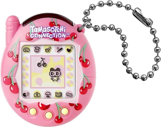 Tamagotchi Connection - Cherry, Red Virtual Pet, Interactive, Ages