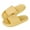 Yellow, variant on SEARCHI Summer Slides Women Men Comfy Pillow Slippers Non-Slip Shower Slides Cushioned Thick Sole Sandals