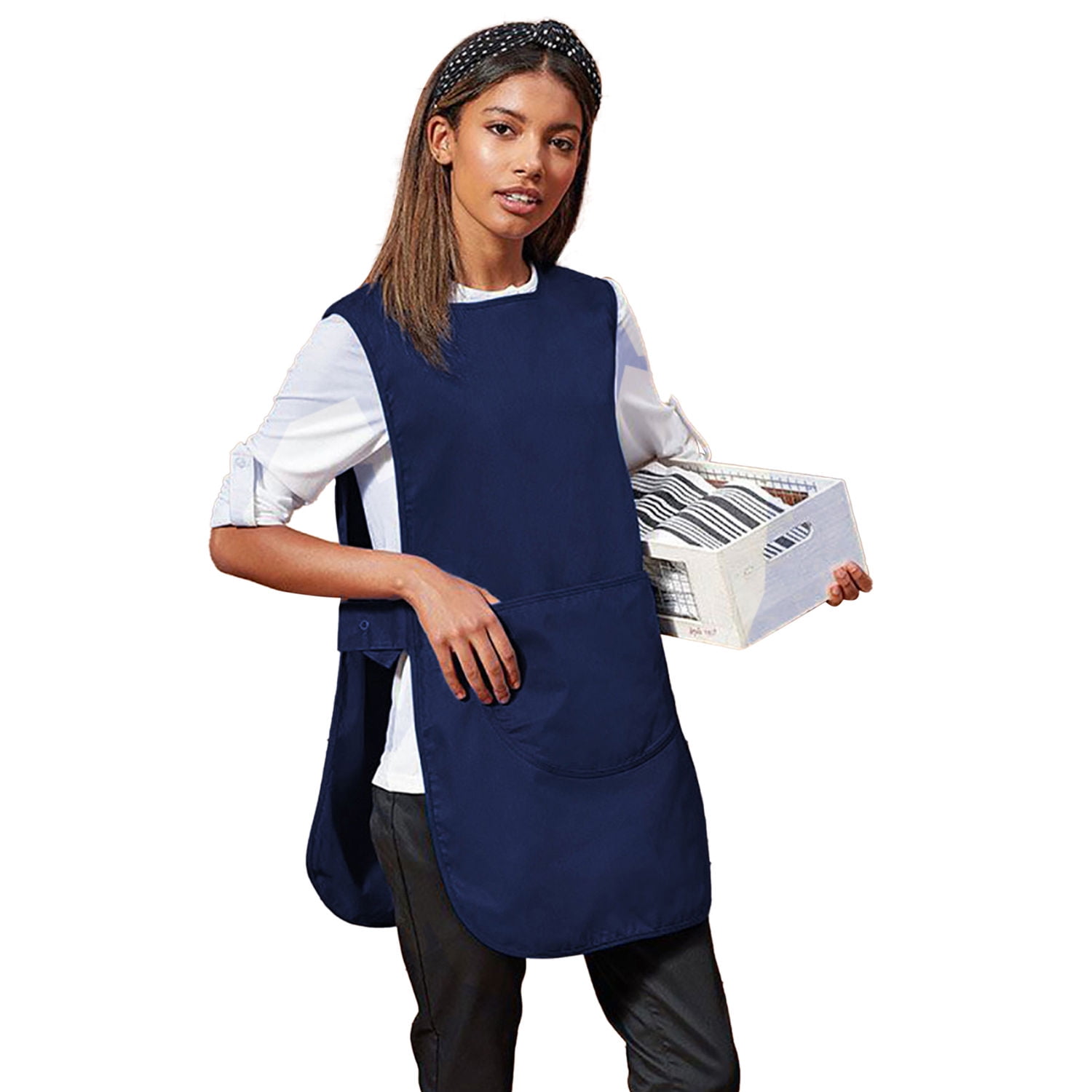 Premier Ladies/Womens Long Length Pocket Cobbler Apron/Workwear -  Walmart.com