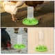 thumbnail image 3 of 2 juegos de comedero y bebedero para pollitos, gran capacidad, para codornices, dispensador de alimento para aves, botella, herramienta para alimentar pollos, codornices y pollitos., 3 of 8