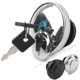 thumbnail image 2 of Black/Chrome Motorcycle Fuel Gas Cap Lock For Harley Davidson Sportster 883 1986-, 2 of 5