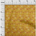thumbnail image 2 of oneOone Cotton Silk Dark Mustard Fabric Tropical Quilting Supplies Print Sewing Fabric By The Yard 42 Inch Wide, 2 of 5