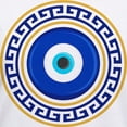 thumbnail image 3 of CafePress - Greek Mati Evil Eye 4 Women's V Neck T Shirt - Womens Cotton V-Neck T-shirt, 3 of 4
